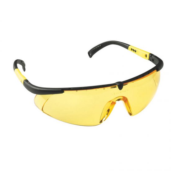 MV iSpector munkavédelmi védőszemüveg sárga lencsével
