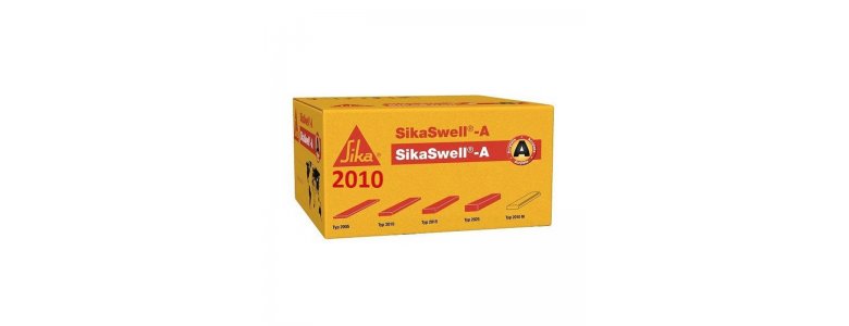 SikaSwell A-2010 vízre duzzadó szalag, vörös 20mm széles, 10mm vastag, 10m/tekercs