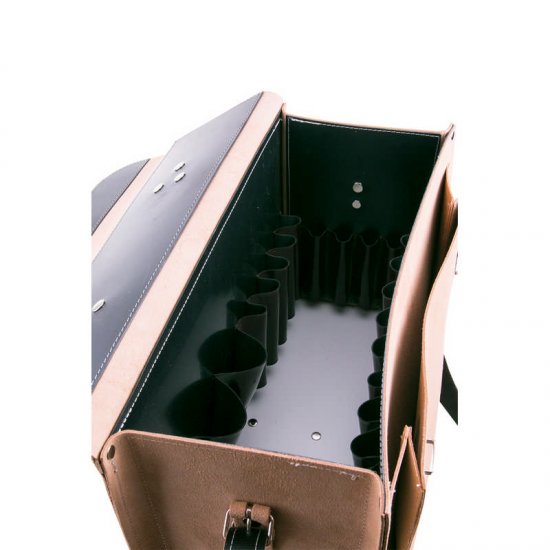 Lev szerszámtartó táska 270x430x180mm, Profi, bőr