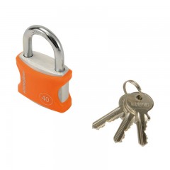 HM Müllner lakat 3 kulccsal, 2x retesz 20mm-12,0x3,0mm, alumínium, sárgaréz, edzett acél, bliszteres