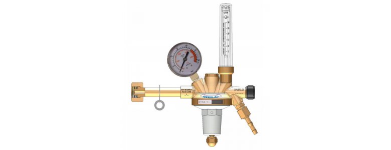 Iweld DYNAREG AR/CO2 nyomáscs. rotaméteres 230/30l/min W21,8