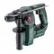 Metabo akkus 12V fúró, kombikalapács 1,3J 5250/min, PowerMaxx BH 12 BL 16 +fogantyú +fúrásmélység-ütköző +metaBOX 145, akku és töltő nélkül