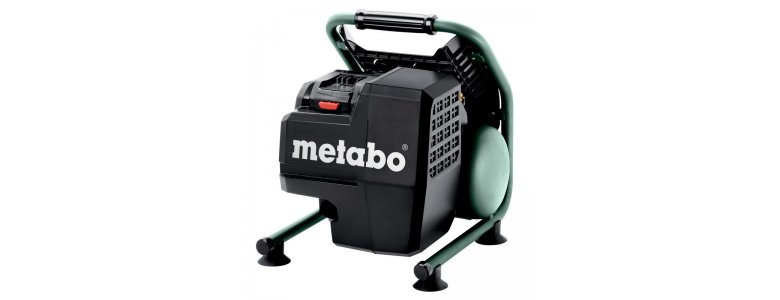 Metabo akkus 18V kompresszor szénkefementes, 60l/min 8 bar, Power 160-5 18 LTX BL OF +akku és töltő nélkül