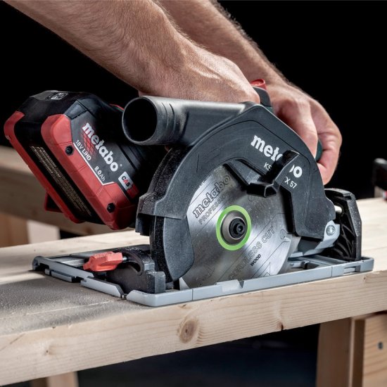 Metabo akkus 18V körfűrész 0-57mm 4600/min, KS 18 LTX 57 +metaBOX 340, akku és töltő nélkül