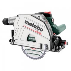 Metabo akkus 18V kézi merülő, körfűrész KT 18 LTX 66 BL +165x20mm fűrészlap +porzsák +2x 8,0 Ah LiHD akku +ASC 145 töltő +metaBOX 340