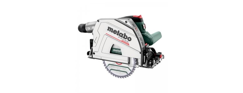 Metabo akkus 18V kézi merülő, körfűrész KT 18 LTX 66 BL +165x20mm fűrészlap +porzsák +2x 8,0 Ah LiHD akku +ASC 145 töltő +metaBOX 340