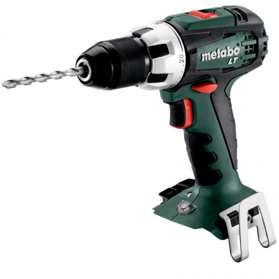 Metabo akkus 18V fúrócsavarozó 60Nm 1600/min, BS 18 LT +gyorstokmány +metaBOX 145, akku és töltő nélkül