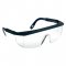MV Lux Optical Ecolux fekete keret, víztiszta védőszemüveg