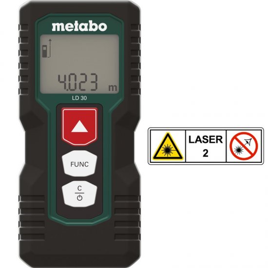 Metabo LD 30 Lézer távolságmérő 0,2-30m