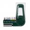 Metabo bitkészlet 9 részes PH1/PH2/PZ1/PZ2/H4/T20/T25/SL5,5, mágneses bittartóval