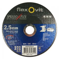 Flexovit Speedoflex vágókorong 150x2,5x22,2mm, BF41, fém-inox