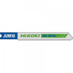 Hikoki fűrészpenge szúrófűrészhez JUM10/U118A - 70,0/50,0x7,5x0,8mm, fémre, HSS, 5db/cs