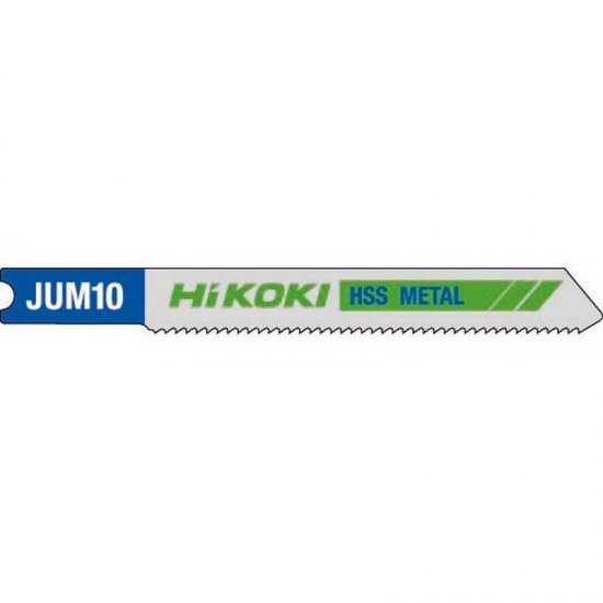 Hikoki fűrészpenge szúrófűrészhez JUM10/U118A - 70,0/50,0x7,5x0,8mm, fémre, HSS, 5db/cs