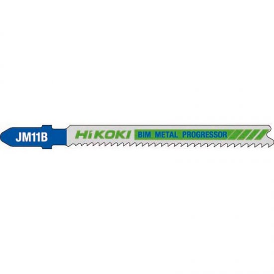 Hikoki fűrészpenge szúrófűrészhez JM11B 76/T118BF/ 750010 - 91,5/65,0x7,5x1,0mm, fémre, Bi Metál, prog., 5db/cs