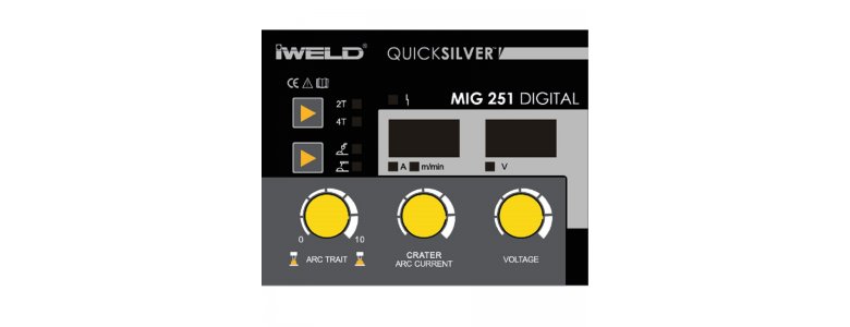 IWELD MIG 251 DIGITAL hegesztő inverter (250A 60%)