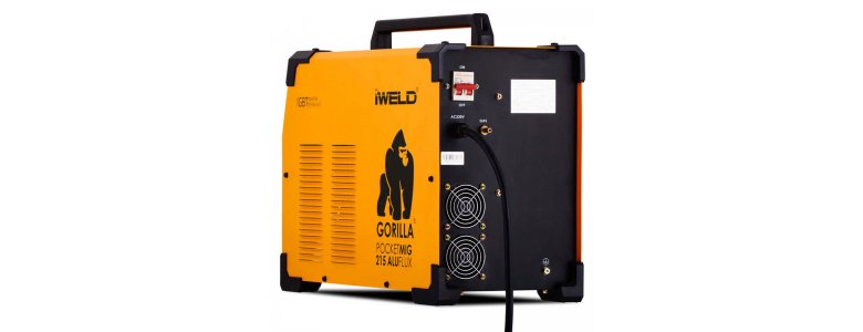 IWELD GORILLA POCKETMIG 215 ALUFLUX Hegesztő inverter (200A 60%)