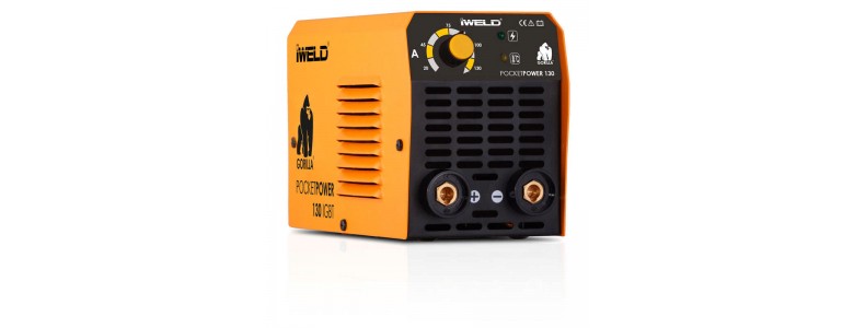 Iweld GORILLA POCKETPOWER 130 (120A) Hegesztő inverter, koffer nélkül!