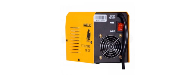 Iweld GORILLA POCKETPOWER 130 (120A) Hegesztő inverter, koffer nélkül!