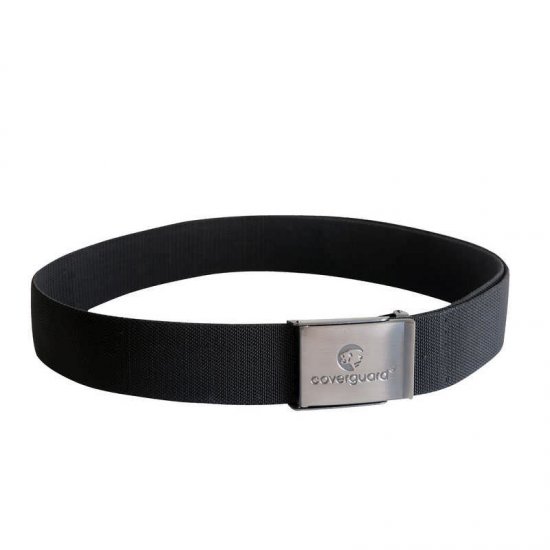 MV EP workwear Ceinture elasztikus öv, fekete 120cm