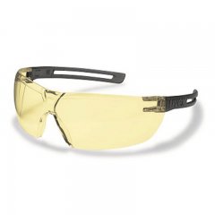 MV Uvex X-Fit védőszemüveg szürke szár, sárga