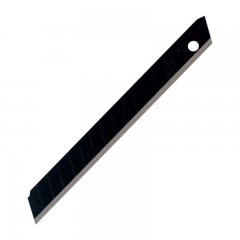 HM Müllner tapétavágó kés penge, fekete 9x0,4mm, 10db/csomag