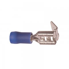 HM Müllner csúszósaru elosztó 6,3mm saruszélesség (6,3-0,8) kék, 20db/bliszter