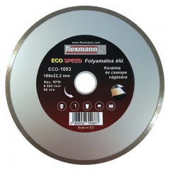Flexmann For Cut gyémánttárcsa ECO 180x2,2x5x22,2mm folyamatos élű, kerámia, csempe