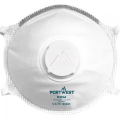 MV Portwest Dolomite light cup FFP3, szelepes pormaszk 10db/csomag 1db