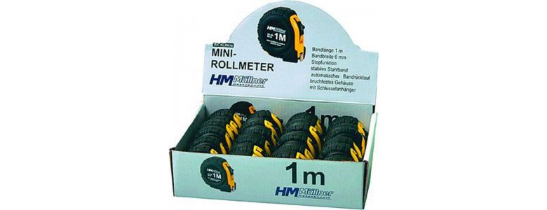 HM Müllner mérőszalag 1mx6mm, Mini