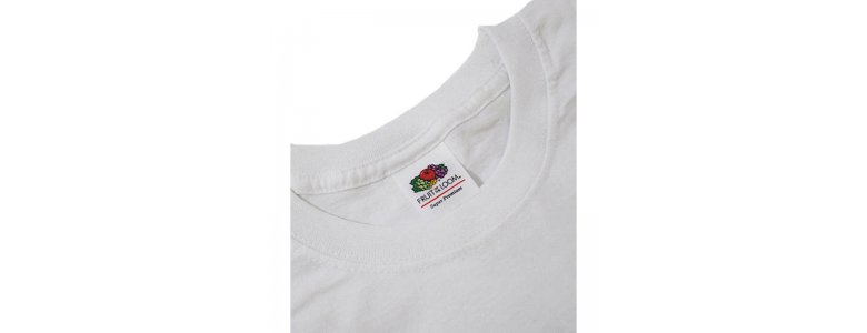 MV Fruit of the loom Super Premium rövid ujjú póló fehér