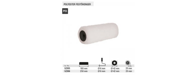 Lev Teddy festőhenger, Polyester