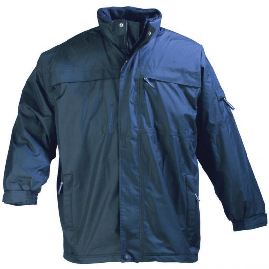 MV Coverguard Pole-Ouest kék bélelt kabát