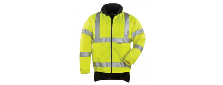 MV Coverguard Fluo 4/1PE sárga/zöld kabát