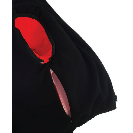 MV Coverguard Fluo 4/1PE piros/fekete kabát