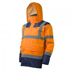 MV Coverguard Keta jólláthatósági védőkabát narancs/kék színben