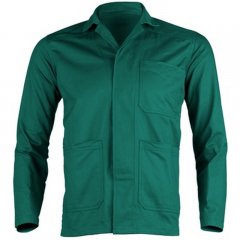 MV EP workwear Partner zöld kabát, 100% pamut, 250g