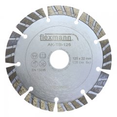 Flexmann For Cut gyémánttárcsa AK-TB turbo szegmentált, univerzális