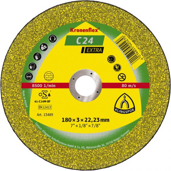 Klingspor vágókorong-C 24 EXTRA-kő/beton