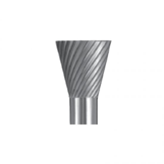 Flexmann For Cut turbómaró, keményfém maró N forma, 10%, 2-es egyenes fogazás, fém-inox