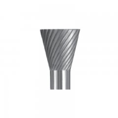 Flexmann For Cut turbómaró, keményfém maró N forma, 28%, 2-es egyenes fogazás, fém-inox
