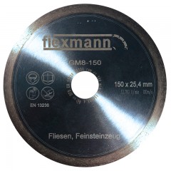 Flexmann For Cut gyémánttárcsa GM8 folyamatos élű, kerámia, csempe