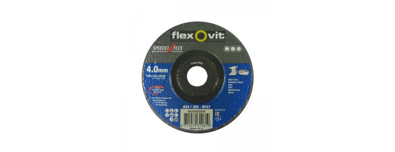 Flexovit Speedoflex tisztítókorong BF27, fém-inox