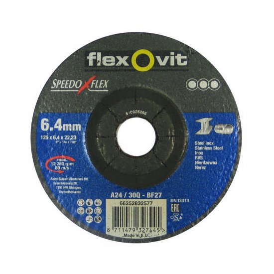 Flexovit Speedoflex tisztítókorong BF27, fém-inox
