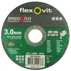 Flexovit Speedoflex vágókorong BF41, kő