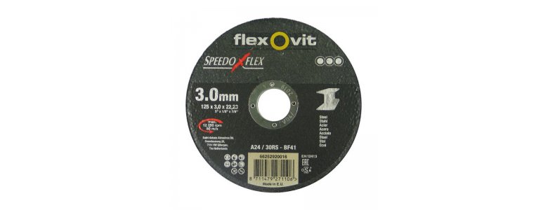Flexovit Speedoflex vágókorong BF41, fém