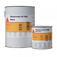 SikaScreed-20 EBB betonjavító anyag, műgyanta habarcs (AB komponens)
