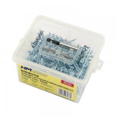 HM Müllner TX forgácslap, USB csavar műanyag dobozban 4,0x40mm, 455db