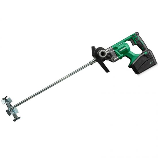 Hikoki akkus MultiVolt 36V keverőgép, erős, szénkefementes, 150 mm, akku és töltő nélkül 4,7kg